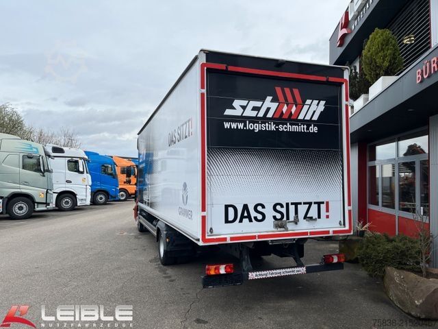 Box truck MERCEDES-BENZ Atego 1018*Koffer*Rolltor*Rolltor seitlich*Klima