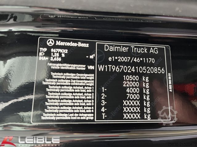 Box truck MERCEDES-BENZ Atego 1018*Koffer*Rolltor*Rolltor seitlich*Klima