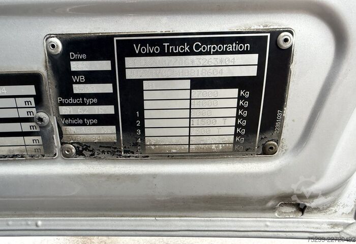 LKW-Fahrgestell Volvo FM-460 6x2*4 Chassis Retarder AHK / Swiss-Vehicle