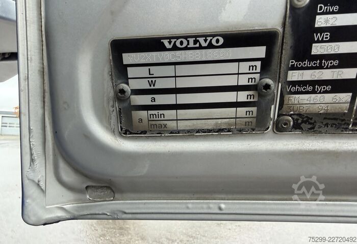 LKW-Fahrgestell Volvo FM-460 6x2*4 Chassis Retarder AHK / Swiss-Vehicle