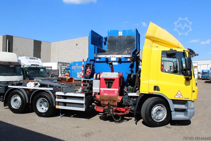 Refuse collection vehicle DAF CF 75 .310 + 6X2 STEERING