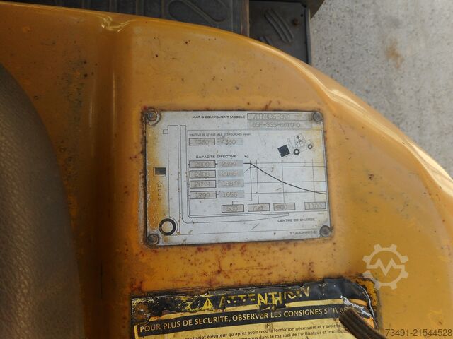 Gabelstapler TCM FD30T3  Triplex + SS