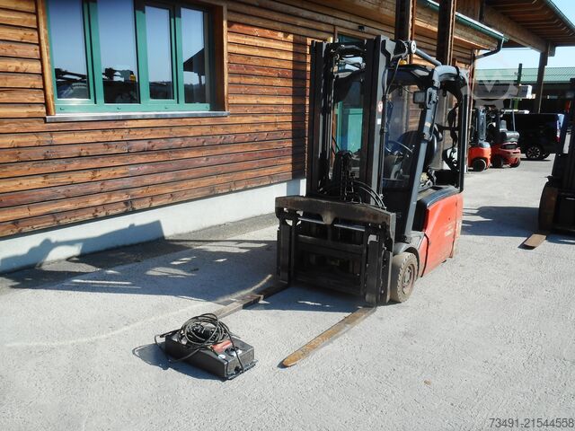 Gabelstapler Linde E16-01 Triplex + SS + ZV  Batt. 12/2018