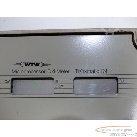 Komponente  WTW Microrocessor Oxi-Meter TriOxmatic 161 T