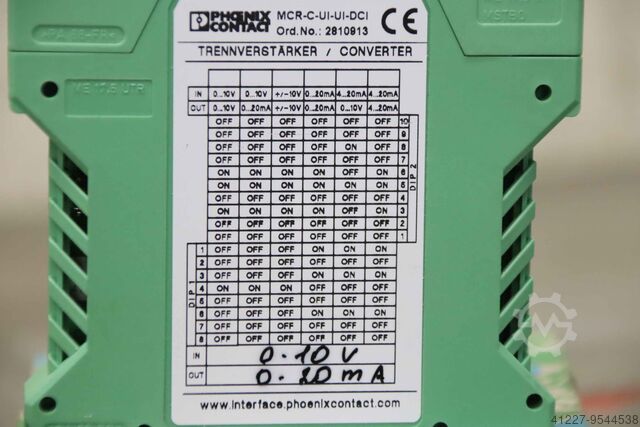 Isolation amplifier Phoenix Contact MCR-C-UI-UI-DCI 2810913
