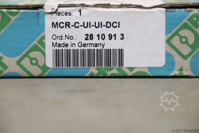 Isolation amplifier Phoenix Contact MCR-C-UI-UI-DCI 2810913