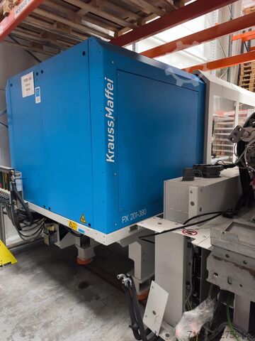 Injection molding machine KraussMaffei KM 201-380 PX