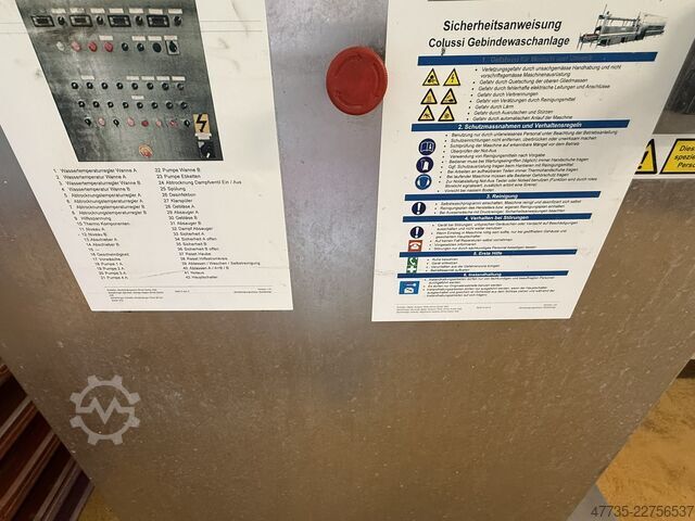 Crate washer COLUSSI ERMES LSC 1500