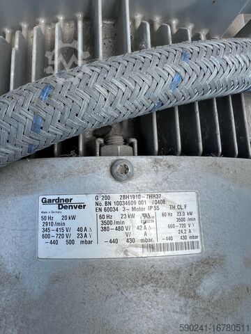 Vacuum motor Gardner Denver G200 2BH1910-7HH37