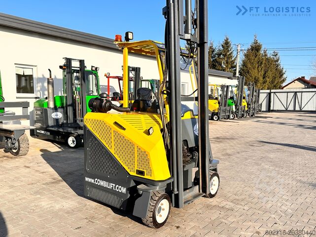 4-Wege-Gabelstapler Combilift CB3000 / FREE LIFT / NEW TIRES /LIKE NEW