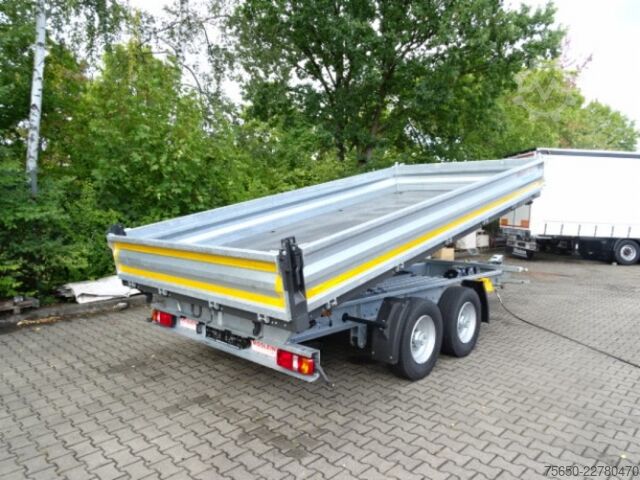 Tipper trailer Möslein TTG 11 Verzinkt  neuer Tandem 3- Seitenkipper Tieflader-- Neufahrzeug --