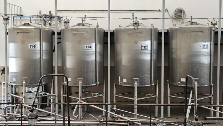 Stainless steel tank 4000 L INOX, 7 units INOX 4000 L