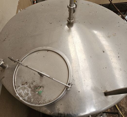 4000 L INOX tank 7 pieces INOX 4000 L