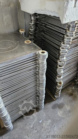 4000 L INOX tank 7 pieces INOX 4000 L
