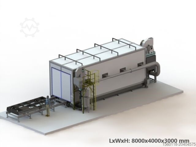 Strahlkammern CETINGIL KO Shot Blasting Room NEW