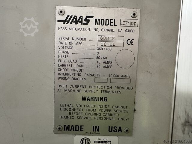 Vertikales Bearbeitungszentrum HAAS MIKRON LCE1100