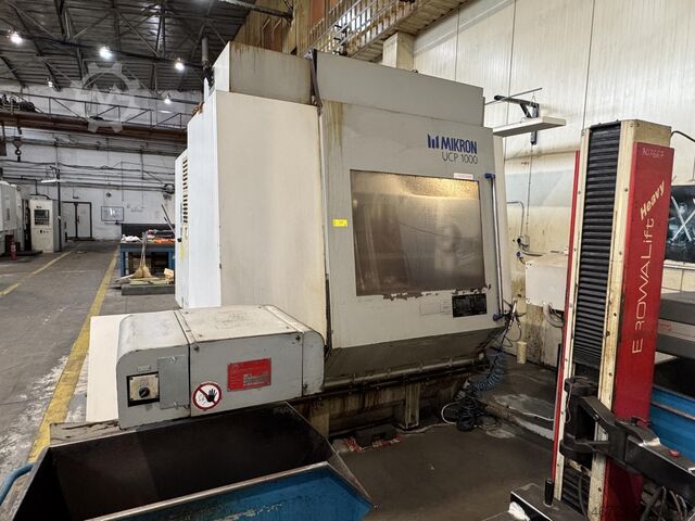 Universal-Bearbeitungszentrum Mikron HPM 1150U iTNC530