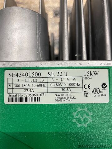 Control unit Control Techniques Commander SE SE22T 15kW Frequency Inverter – New