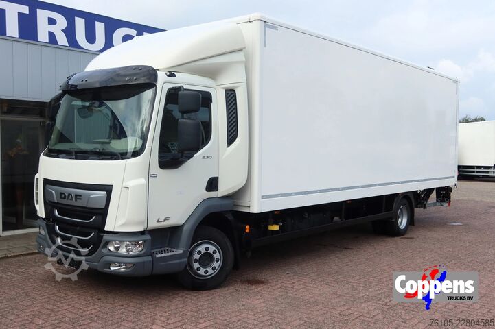 Box body DAF LF 230 FA Bak +Dhollandia 1500 Kg klep + rolstops