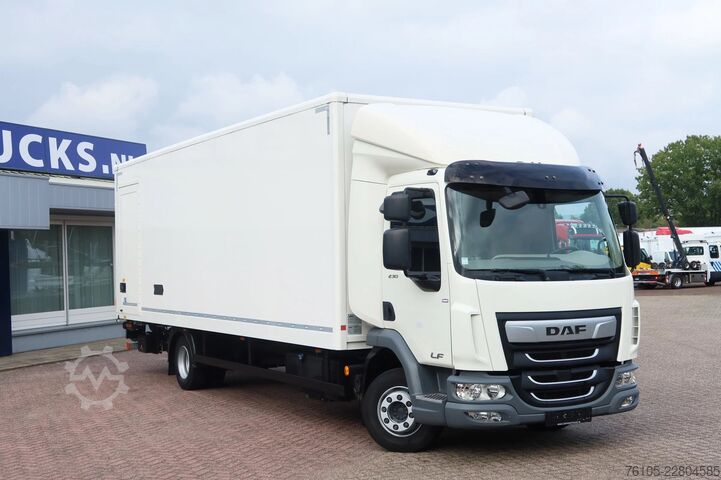 Box body DAF LF 230 FA Bak +Dhollandia 1500 Kg klep + rolstops