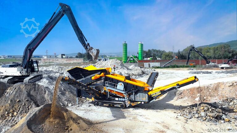 Siebmaschine FABO Tracked Screening Plant Mobile Screening Plant FTB-1550