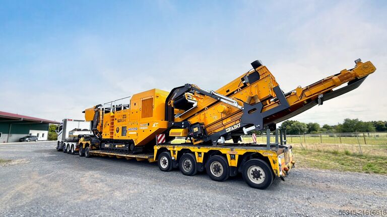 Raupenmobiler Prallbrecher FABO Tracked Crusher Mobile Tracked Impact Crusher FTI-110S