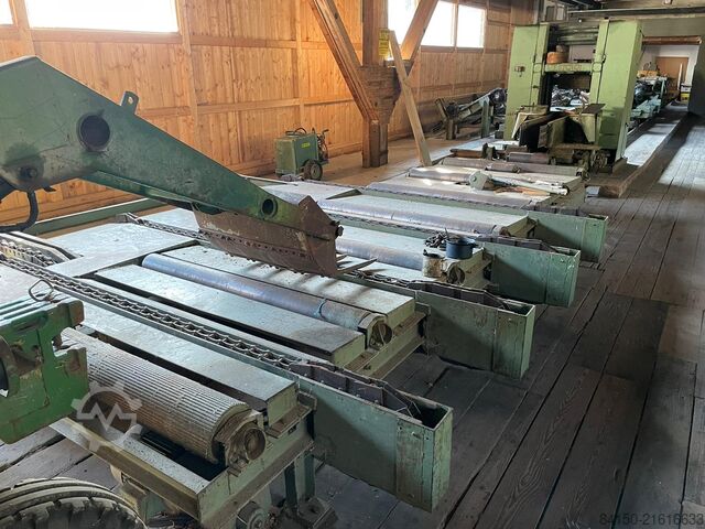 Gatterrollengang mit 4 Abzieher Esterer 