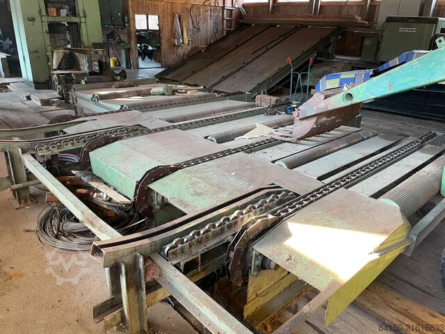 Gatterrollengang mit 4 Abzieher Esterer 