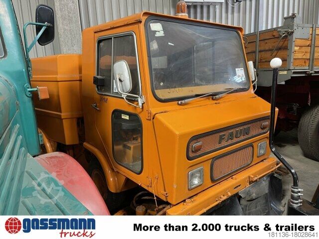 Road sweeper Faun FAUN AK 414 HW