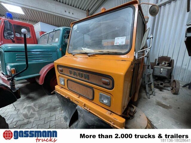 Road sweeper Faun FAUN AK 414 HW