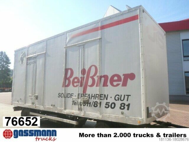 Box trailer SOMMER Sommer AC 120 TL, Möbelkofferanhänger, 53cbm