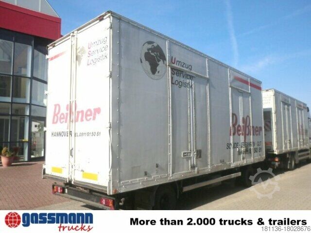 Box trailer SOMMER Sommer AC 120 TL, Möbelkofferanhänger, 53cbm