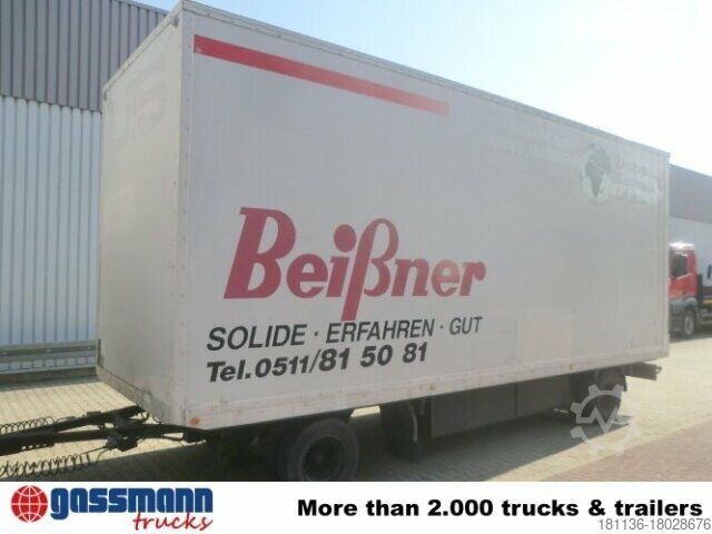 Box trailer SOMMER Sommer AC 120 TL, Möbelkofferanhänger, 53cbm