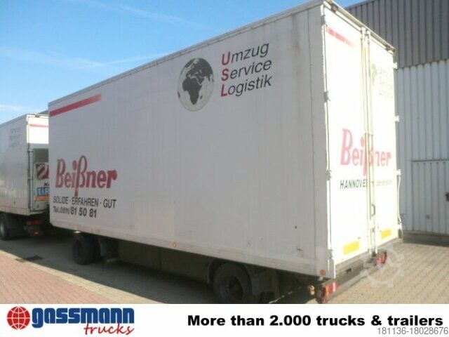 Box trailer SOMMER Sommer AC 120 TL, Möbelkofferanhänger, 53cbm