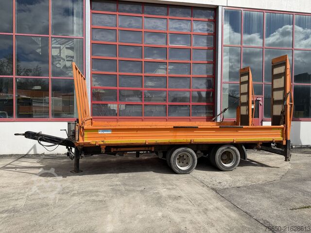 Kippanhänger Blomenroehr 896/14000  14 t Tandem 2 Seiten Kipper   Tieflader