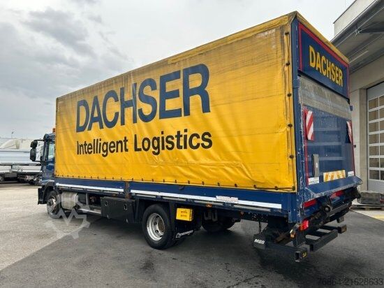 LKW mit Pritsche & Plane IVECO EUROCARGO 120E22 PLANE, SCHALTER LBW