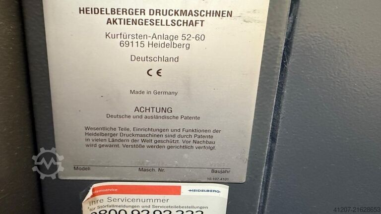 4 Farben Heidelberg PM 74-4