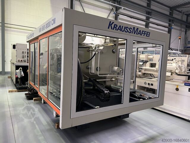 Injection molding machine KraussMaffei KM 650 - 8000 CM