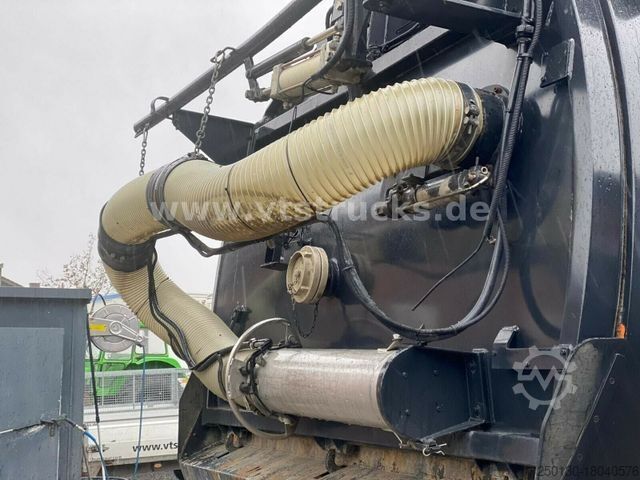 Road sweeper MAN Kehrmaschine Bucher Schörling Blatt Federung