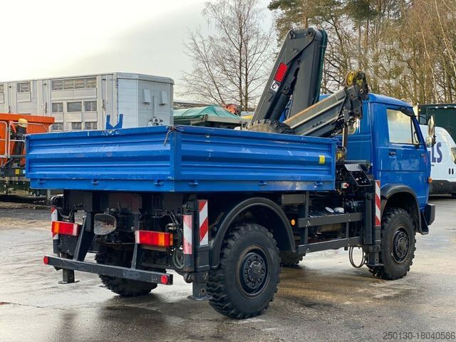 Pick-up van MAN 8.180  BB 4x4 Hiab LK Pritschenaufbau