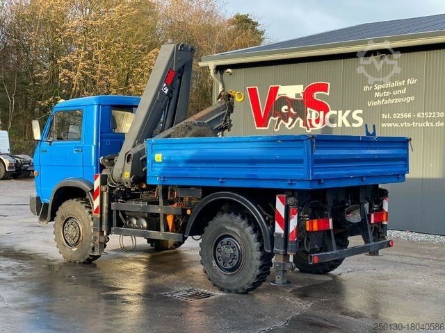 Pritschenwagen MAN 8.180 BB 4x4 Hiab LK Pritschenaufbau