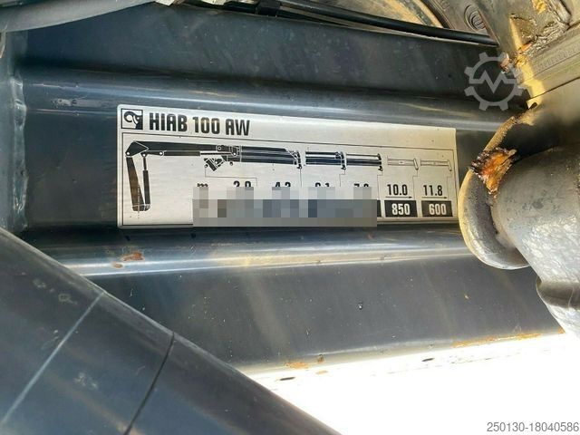 Pritschenwagen MAN 8.180 BB 4x4 Hiab LK Pritschenaufbau