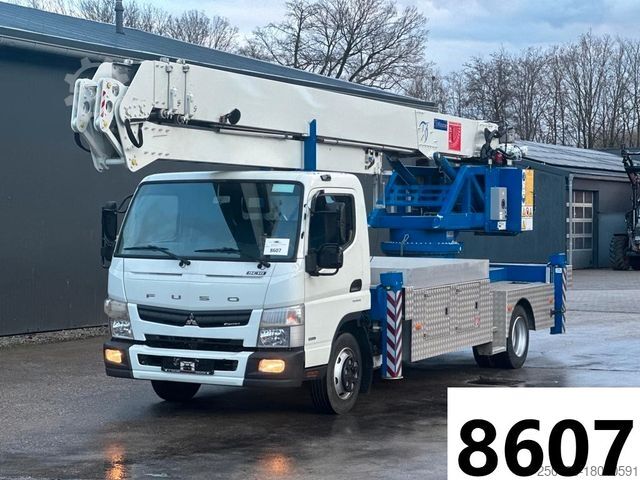 Truck-mounted crane van MITSUBISHI Fuso Canter 9C18 Klaas Dachdeckerkran