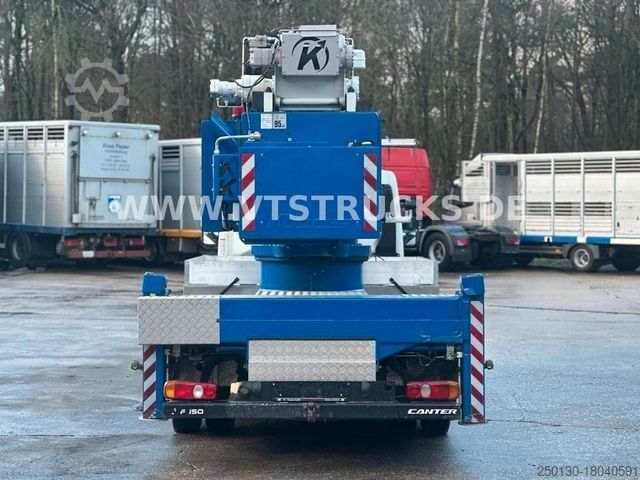 Truck-mounted crane van MITSUBISHI Fuso Canter 9C18 Klaas Dachdeckerkran