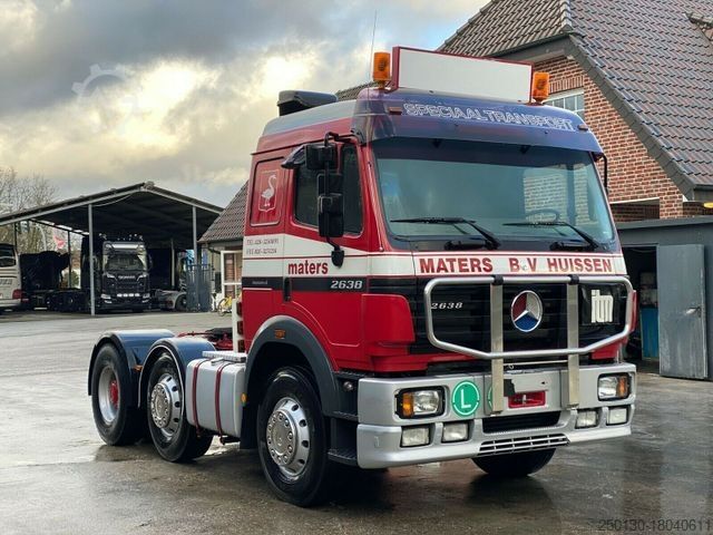 Heavy-duty truck MERCEDES-BENZ SK 2638 6x2 Lenk/Liftachse Blatt/Luft