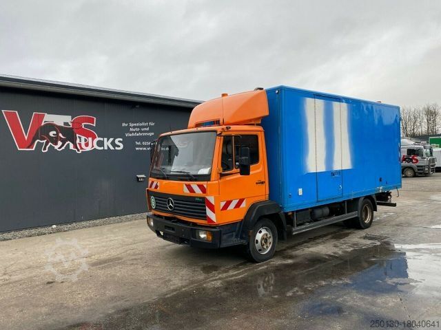 Vacuum tank truck MERCEDES-BENZ 811 Kanalreiniger Büro Generator Equipment