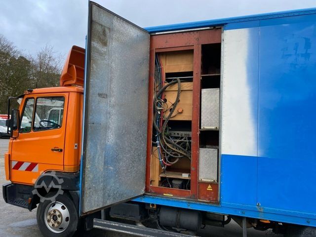 Vacuum tank truck MERCEDES-BENZ 811 Kanalreiniger Büro Generator Equipment