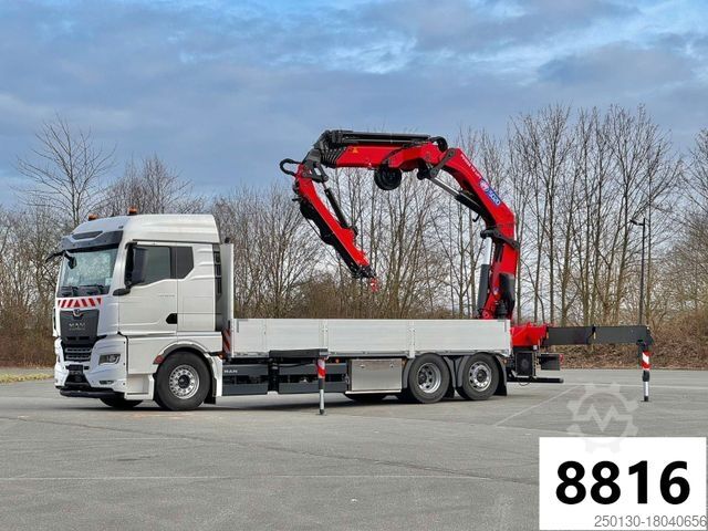 Autokran MAN TGX TG3 26.510 HMF Kran 5020K RCS + JIB