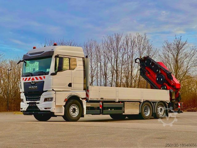 Truck mounted crane MAN TGX TG3 26.510 HMF Kran 5020K RCS  + JIB