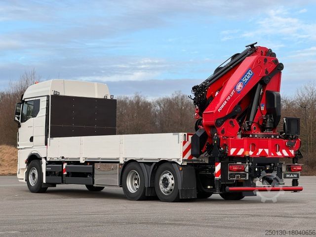 Autokran MAN TGX TG3 26.510 HMF Kran 5020K RCS + JIB